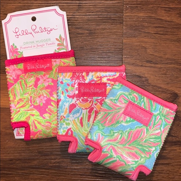 Lilly Pulitzer Other - 3 Lilly Pulitzer Drink Hugger Koozie New